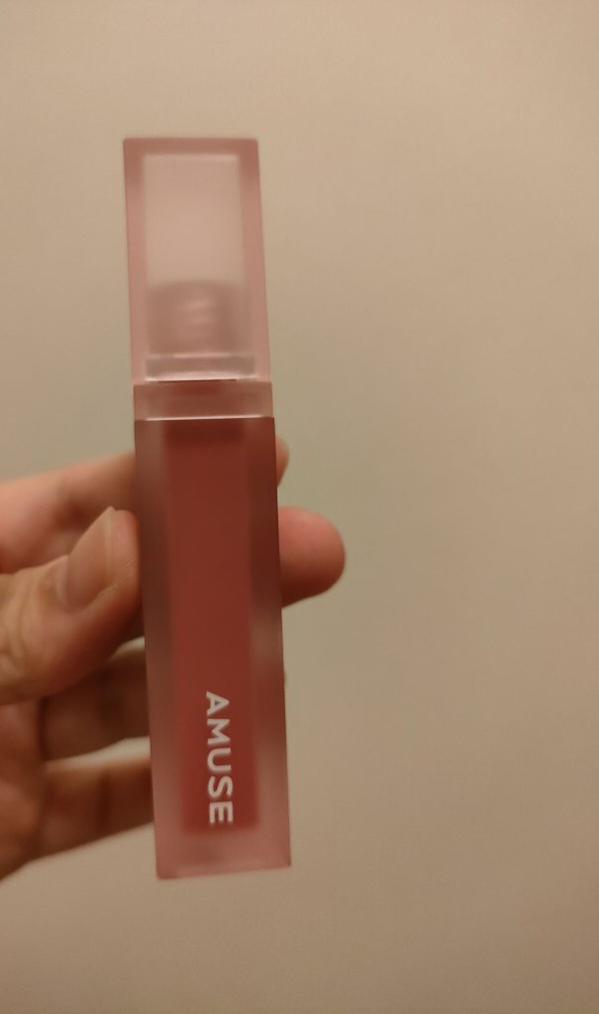デュー ベルベット 01桃の花/AMUSE/口紅を使ったクチコミ（2枚目）