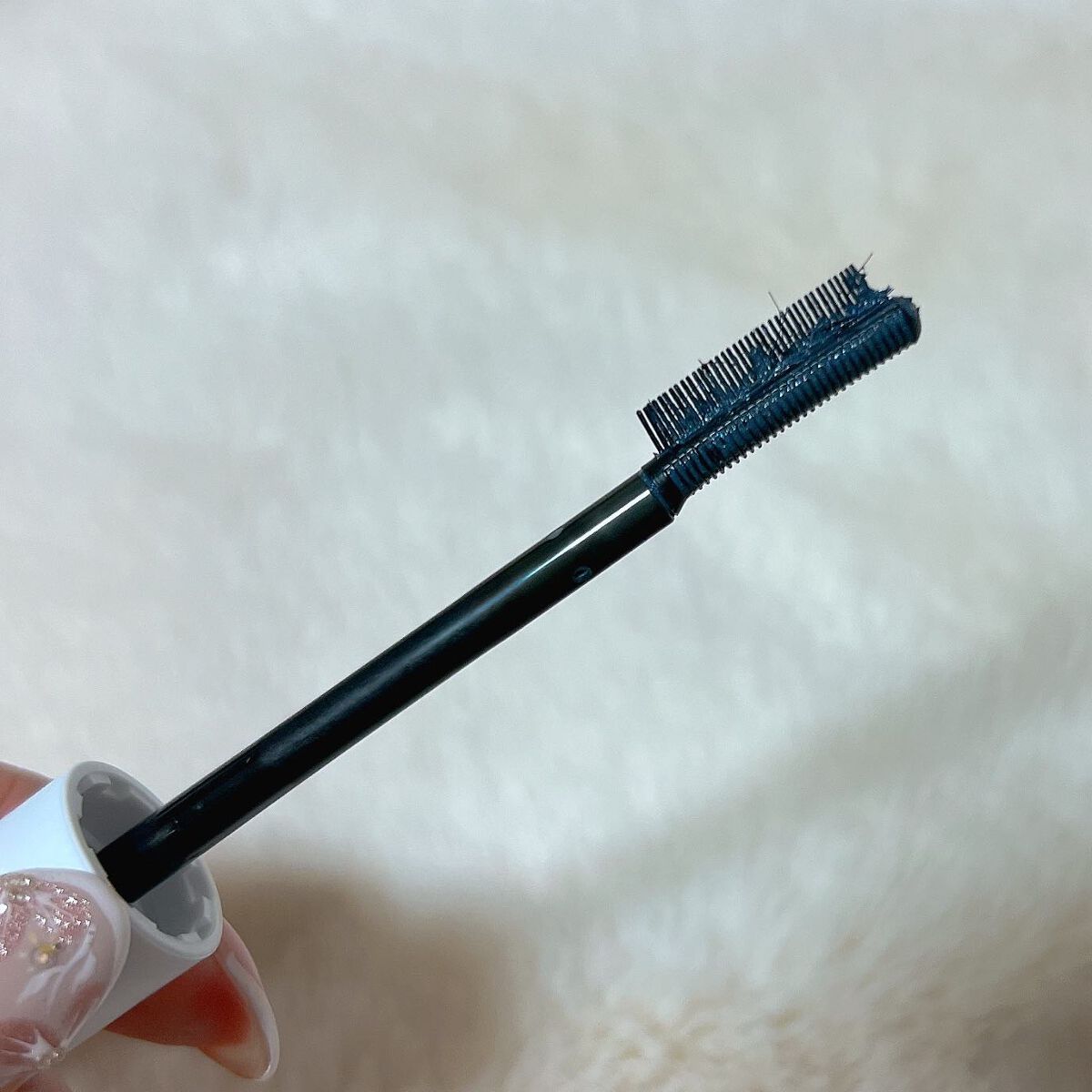 エテュセ アイエディション（マスカラベース）LE R728 夢中ネイビー(限定版)/ettusais/マスカラ下地を使ったクチコミ（2枚目）