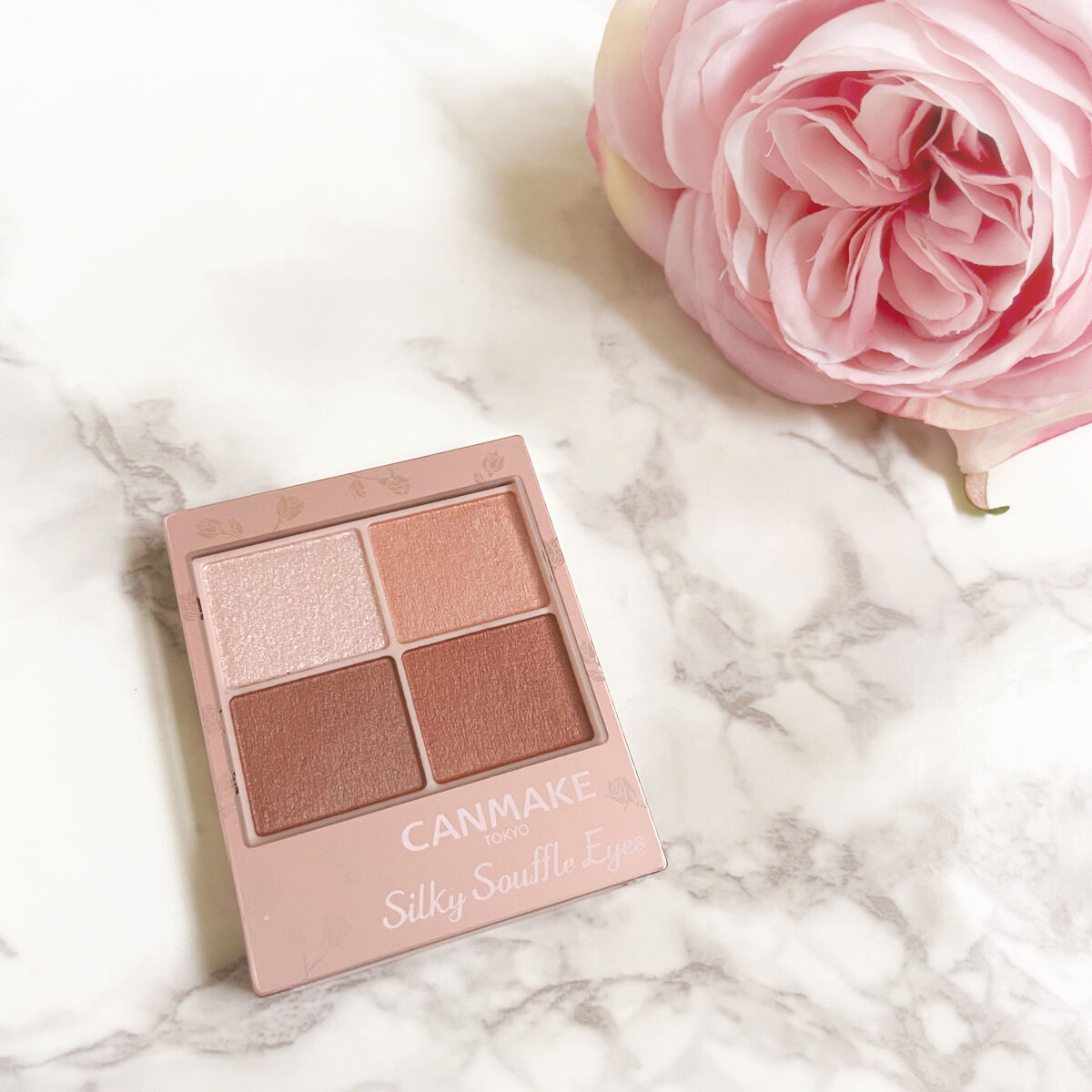 シルキースフレアイズ（マットタイプ）/キャンメイク/アイシャドウパレットを使ったクチコミ（2枚目）