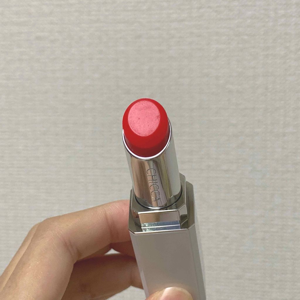 メスメリック リップスティック 06 ルーセントレッド/CHICCA/口紅を使ったクチコミ（2枚目）