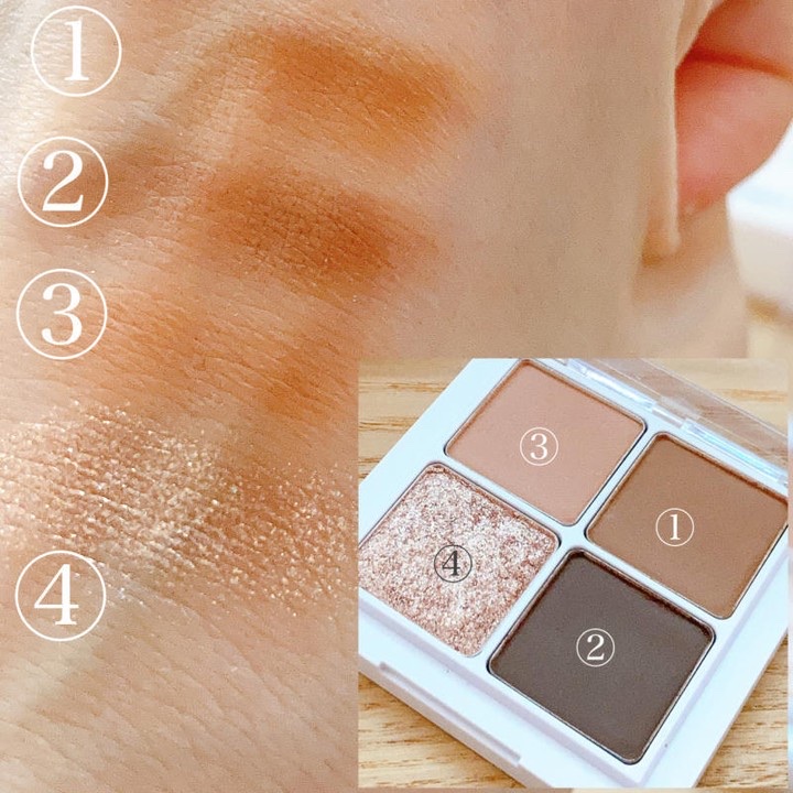 インフィニティフラター/S2ND/アイシャドウパレットを使ったクチコミ（3枚目）