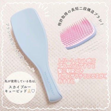 タングルティーザー ザ・アルティメットディタングラー/TANGLE TEEZER/ヘアブラシを使ったクチコミ（3枚目）