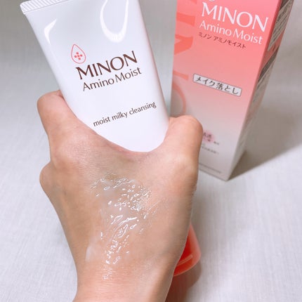 ミノン アミノモイスト モイストミルキィ クレンジング/ミノン/ミルククレンジングを使ったクチコミ(5枚目)