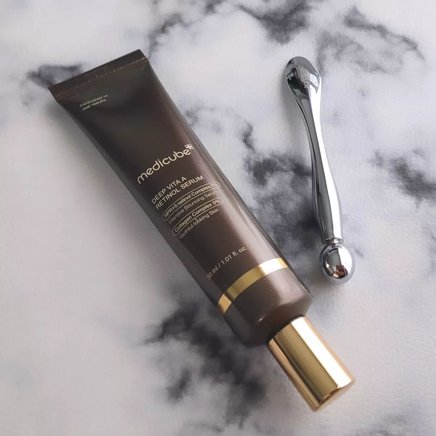 ディープビタAレチノールセラム/MEDICUBE/美容液を使ったクチコミ(2枚目)