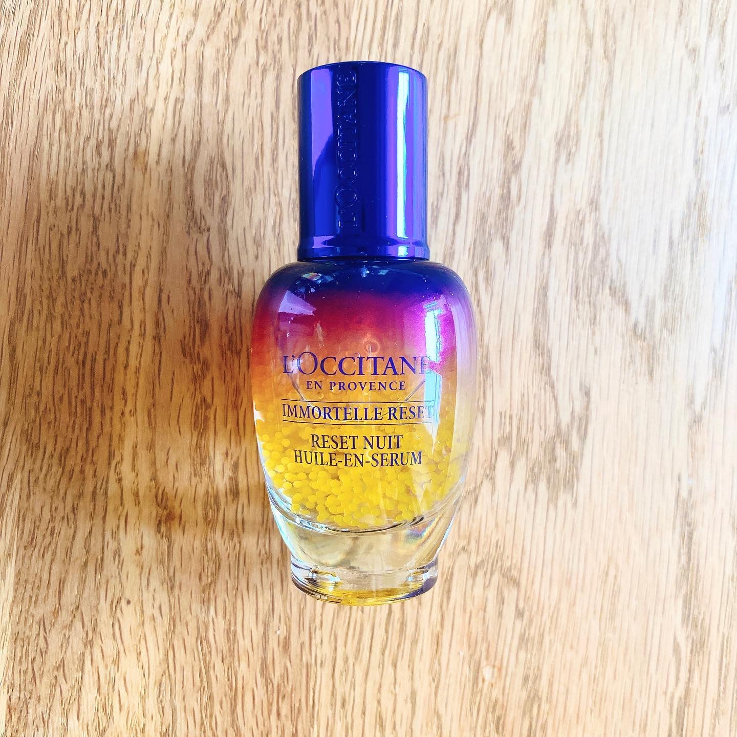 イモーテル オーバーナイトリセットセラム/L'OCCITANE/美容液を使ったクチコミ（2枚目）