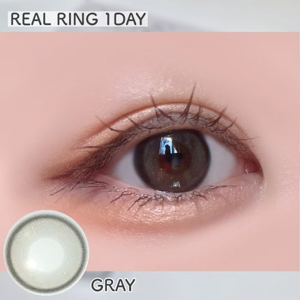 Real Ring 1day/OLENS/ワンデー(1DAY)カラコンを使ったクチコミ(5枚目)