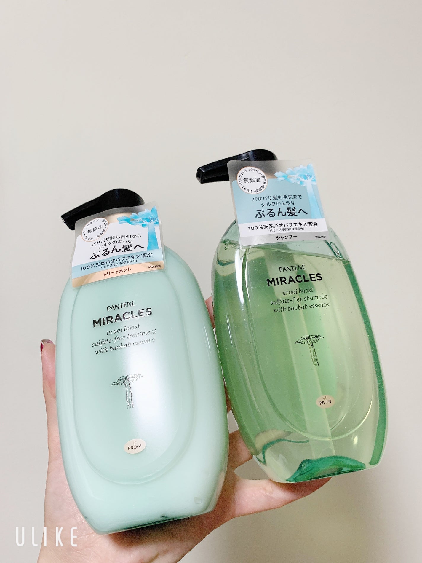 ミラクルズ うるおいブースト シャンプー/トリートメント/パンテーン/市販シャンプーを使ったクチコミ(3枚目)