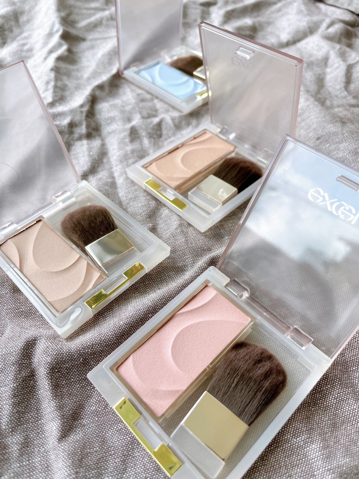 シームレストーン ブラッシュ/excel/パウダーチークを使ったクチコミ（1枚目）