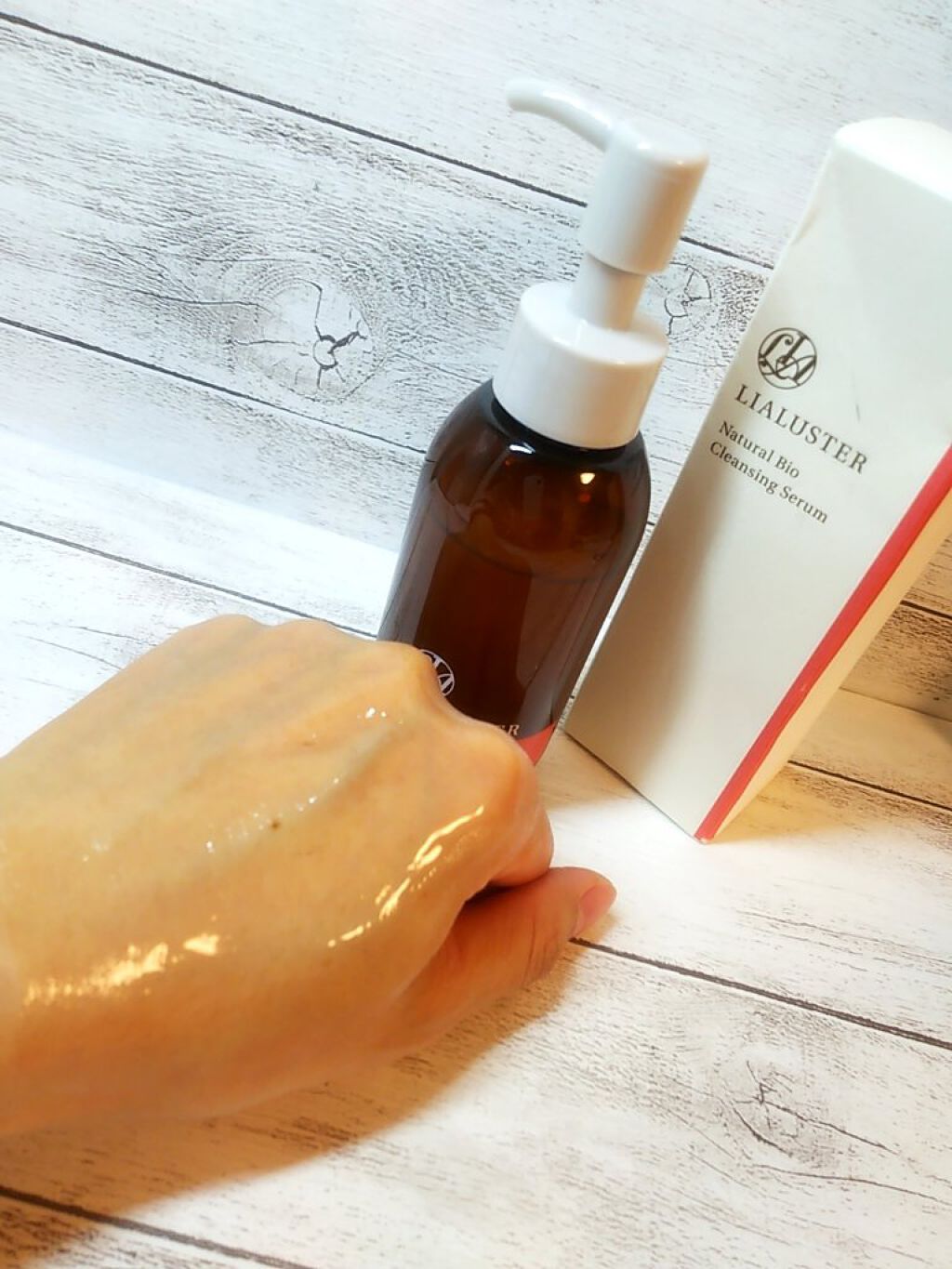 ナチュラルビオ クレンジングセラム/LIALUSTER/クレンジングウォーターを使ったクチコミ(5枚目)