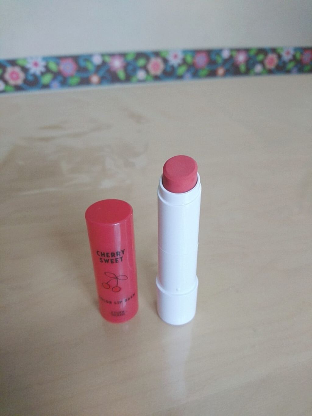 チェリースイート カラーリップバーム/ETUDE/口紅を使ったクチコミ（3枚目）