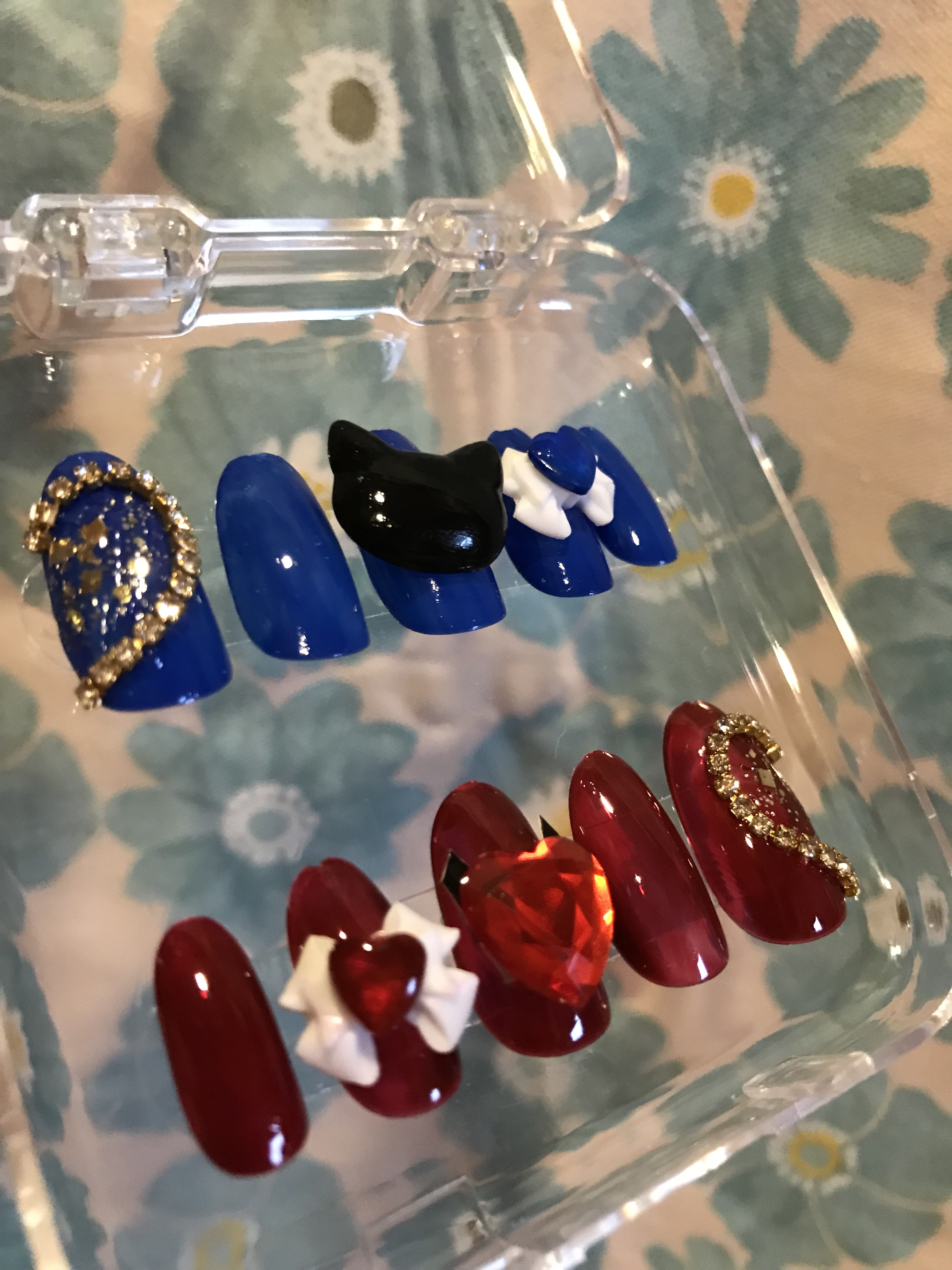 ACネイルエナメル 008G 濃密 黒/セリア/マニキュアを使ったクチコミ（3枚目）