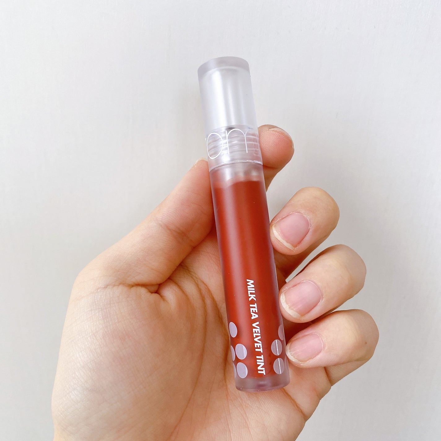 ミルクティーベルベットティント/rom&nd/リップティントを使ったクチコミ(7枚目)