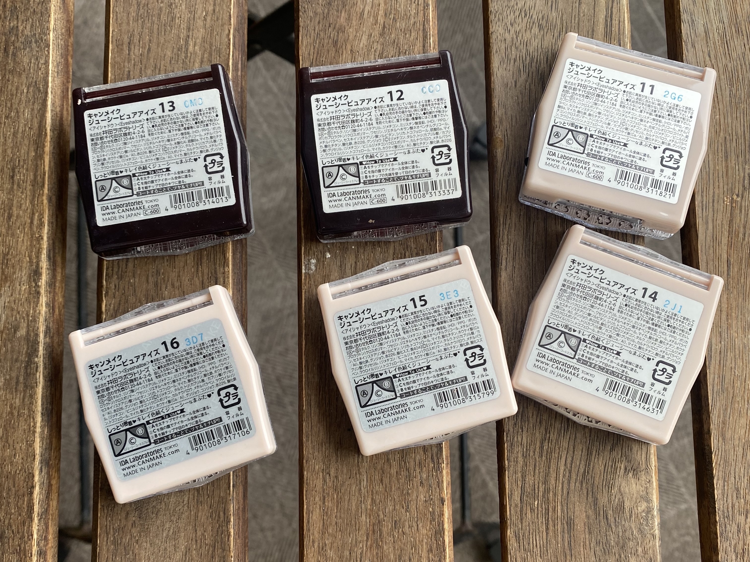 ジューシーピュアアイズ/キャンメイク/アイシャドウパレットを使ったクチコミ（2枚目）