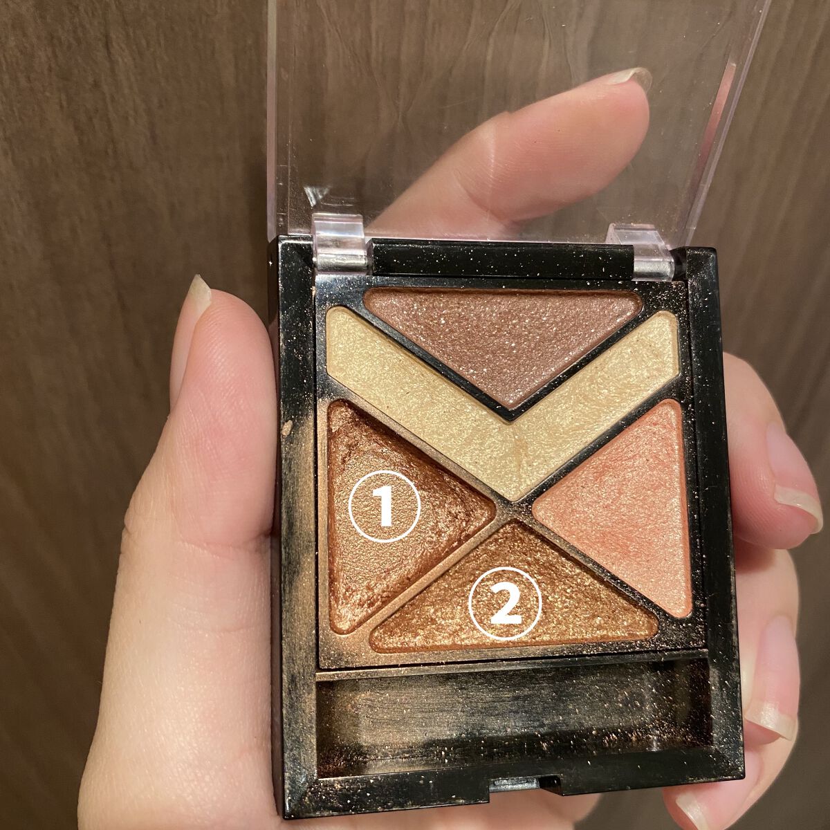 ハイパーダイヤモンド シャドウ/MAYBELLINE NEW YORK/アイシャドウパレットを使ったクチコミ（2枚目）