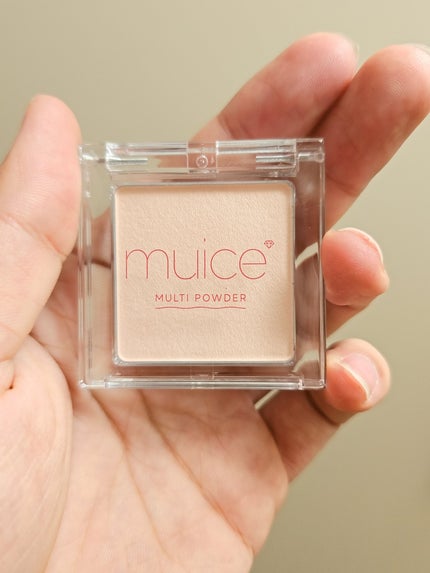 スポットメンテパウダー/muice/プレストパウダーを使ったクチコミ(2枚目)