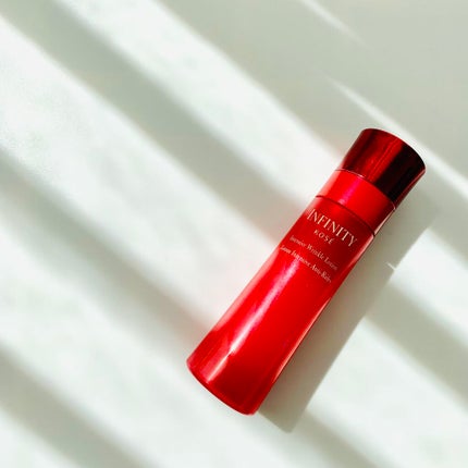 インフィニティ インテンシブ リンクル ローションのクチコミ「朝メインで使ってる化粧水です。
乳白色のさらっとみずみずしい化粧水。
シワ改善できる化粧水で.....」(1枚目)