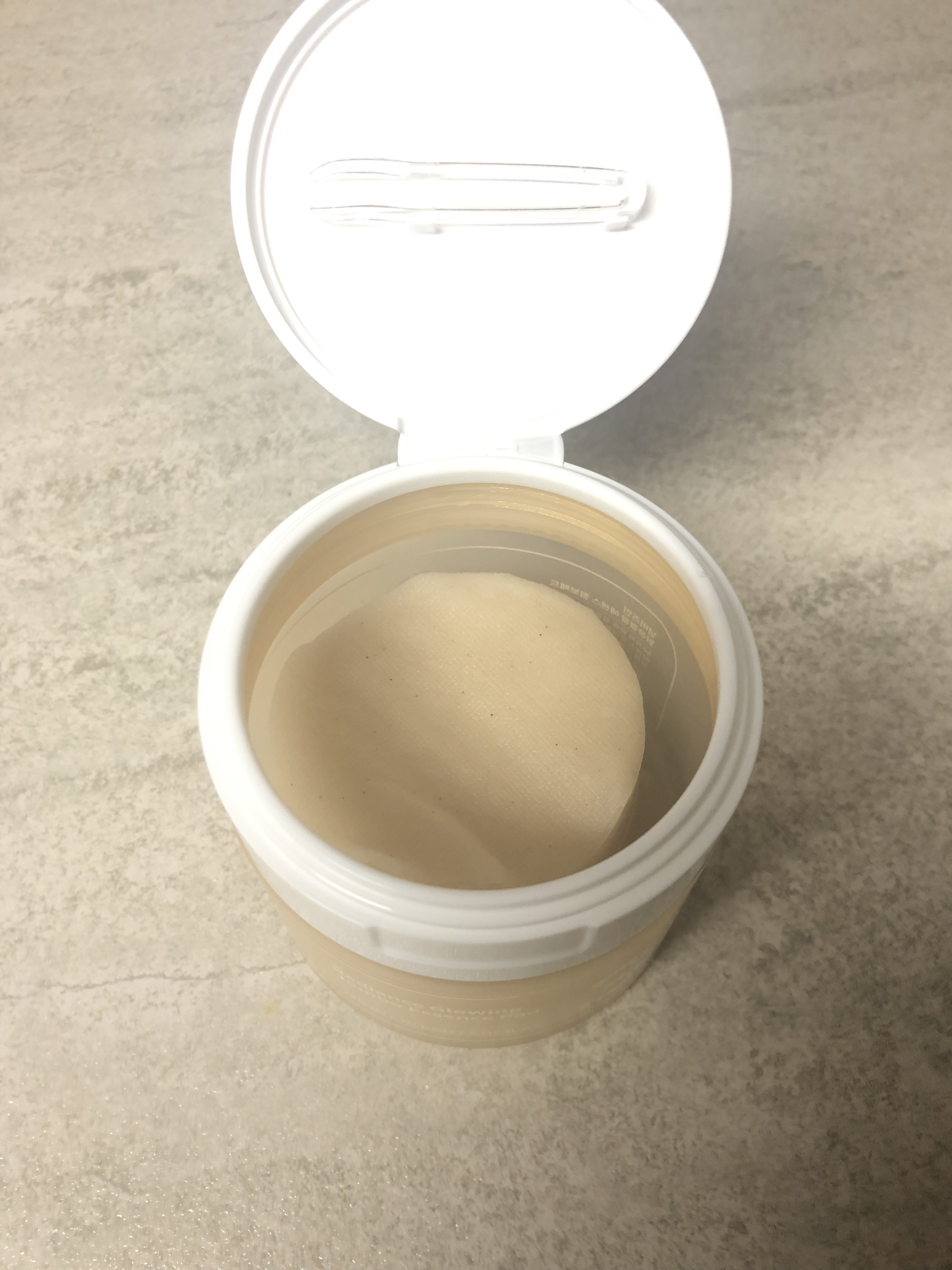 3番 うるツヤ発酵トナーパッド/numbuzin/トナーパッドを使ったクチコミ（3枚目）