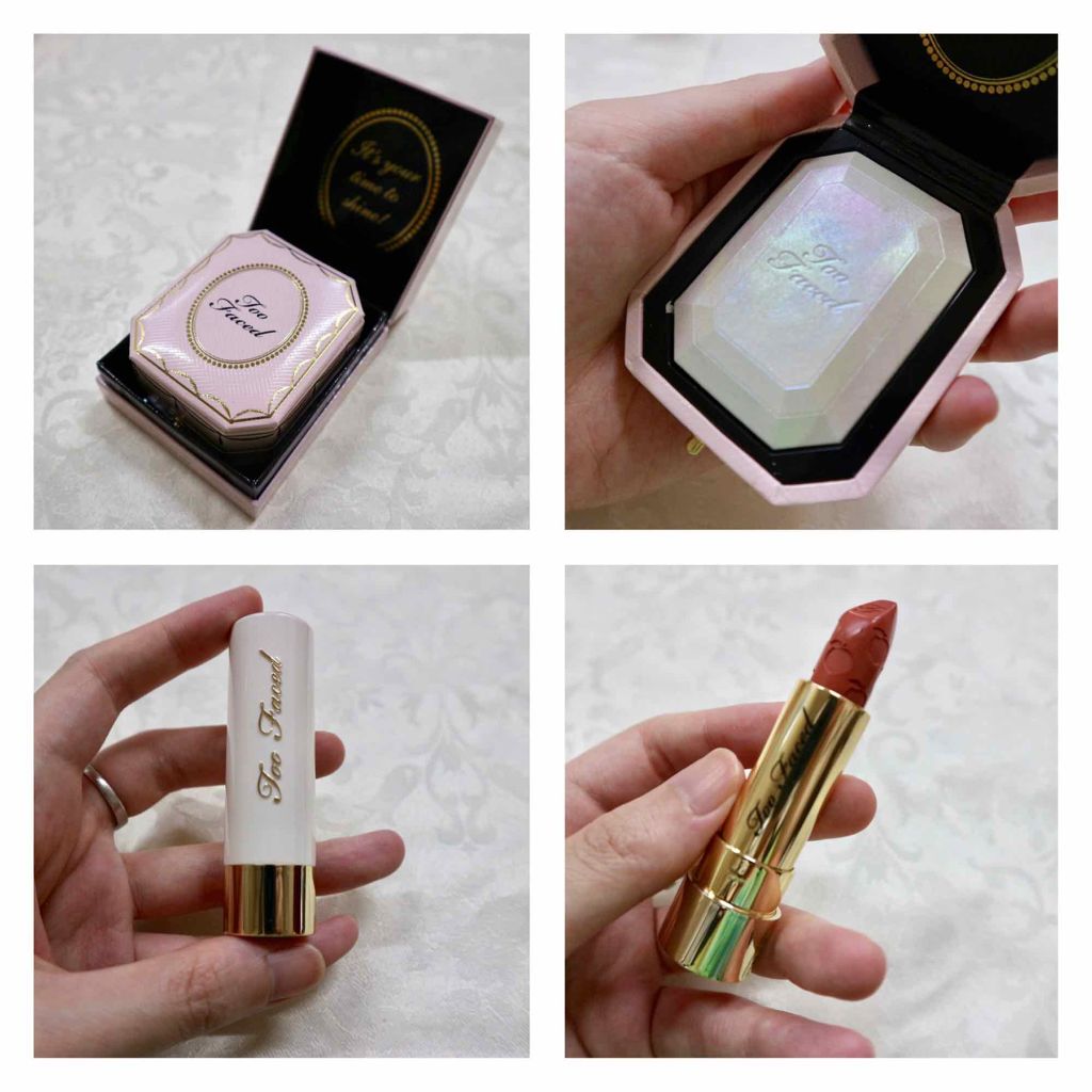 ダイヤモンドライト ハイライター ブラシ/Too Faced/メイクブラシを使ったクチコミ(2枚目)