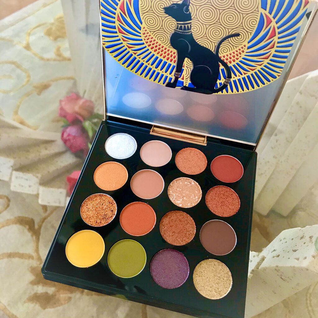 大英博物館 エジプトシリーズ アイシャドウパレット/ZEESEA/アイシャドウパレットを使ったクチコミ(1枚目)