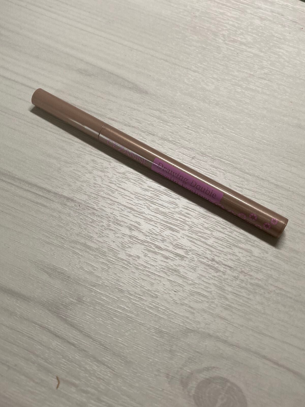 描くふたえアイライナー/CEZANNE/リキッドアイライナーを使ったクチコミ(1枚目)