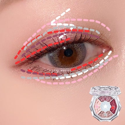 ジルスチュアート ブルームクチュール アイズ ジュエルドブーケ/JILL STUART/アイシャドウパレットを使ったクチコミ(4枚目)