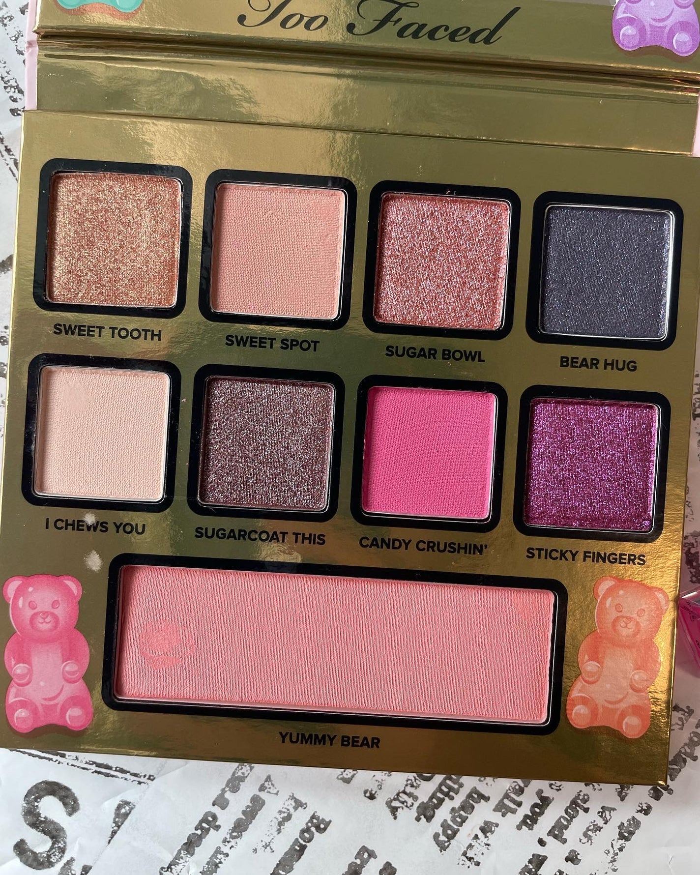 ヤミー ガミー メイクアップ コレクション /Too Faced/メイクアップキットを使ったクチコミ(2枚目)