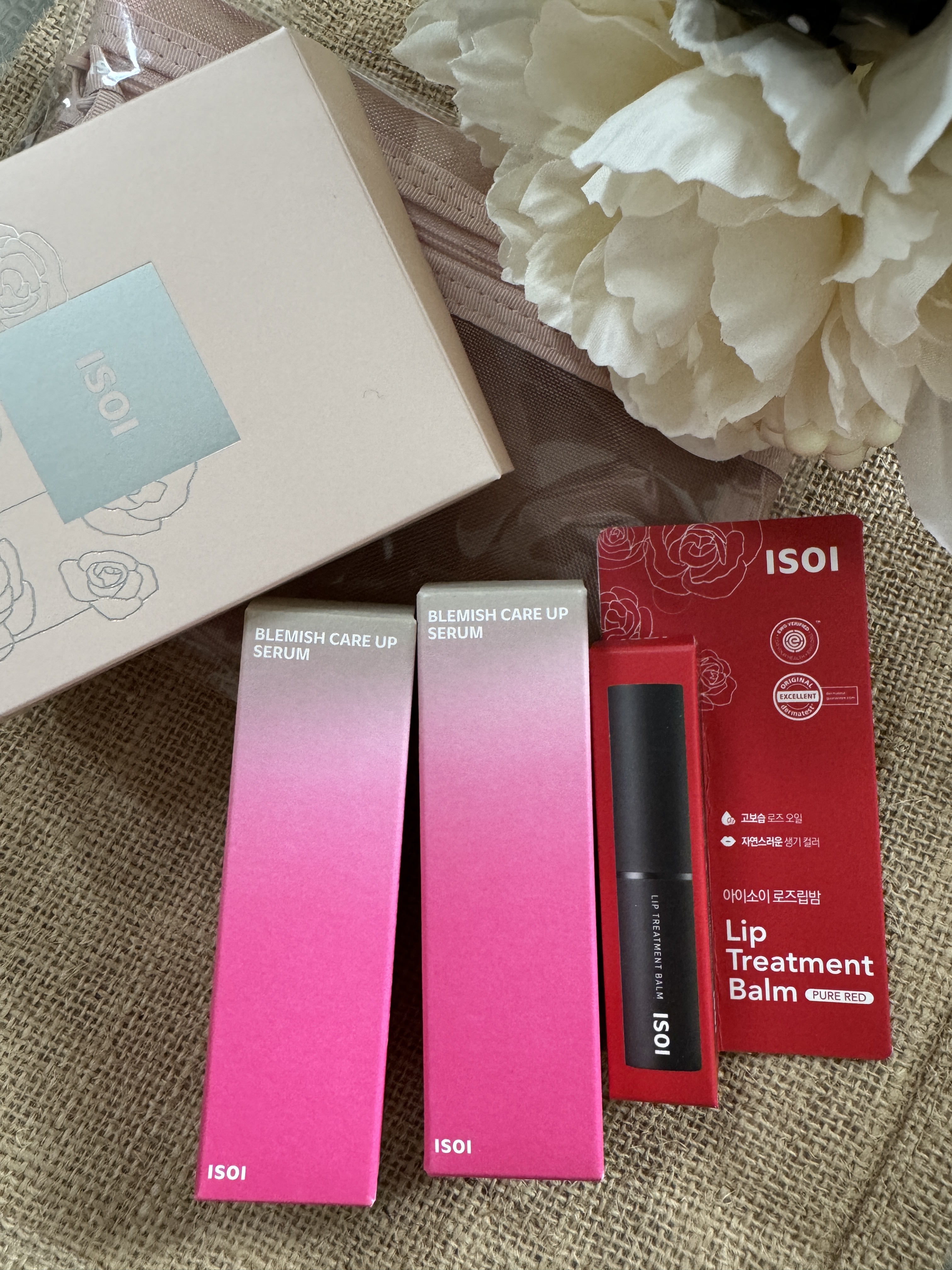 リップトリートメントバーム ピュアレッド/ISOI/リップバームを使ったクチコミ（1枚目）
