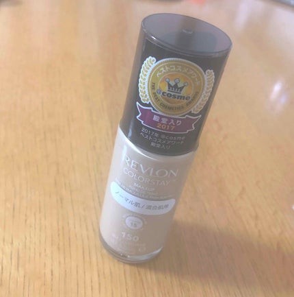 カラーステイ メイクアップ/REVLON/リキッドファンデーションを使ったクチコミ(1枚目)
