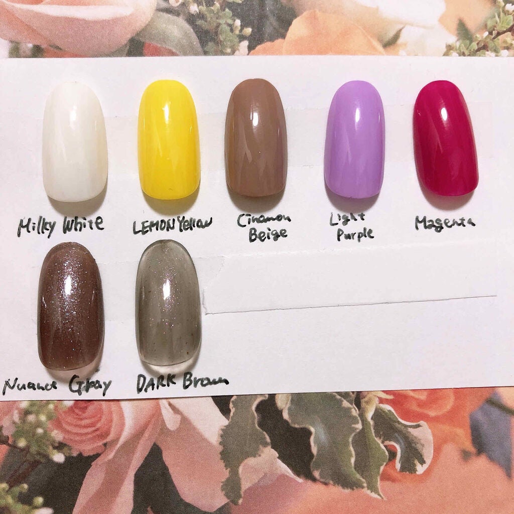 ジェルネイル(ライト対応)/セリア/ジェルネイルを使ったクチコミ(2枚目)