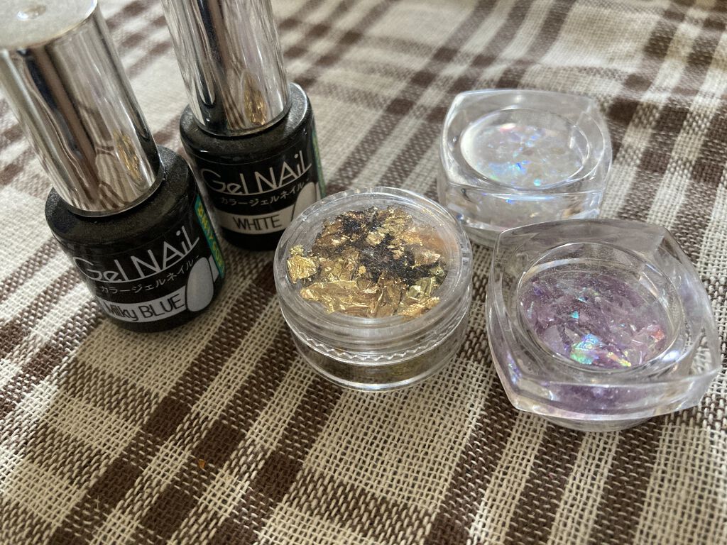 ジェルネイル（ライト対応）/セリア/ジェルネイルを使ったクチコミ（2枚目）