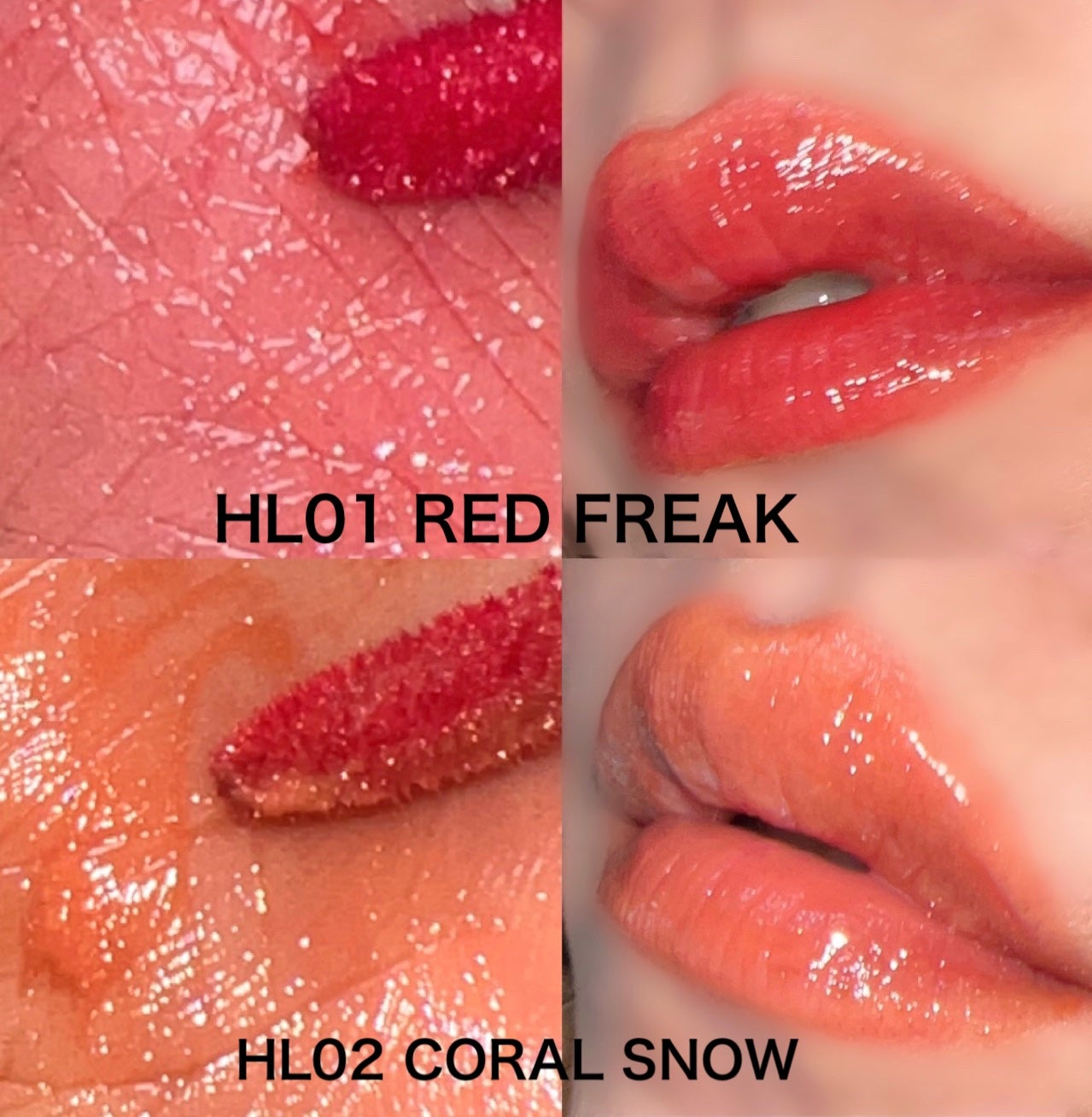 アンドバイロムアンド グラッシーボムティント/&nd by rom&nd/リップティントを使ったクチコミ(5枚目)