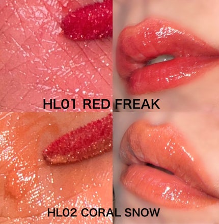 アンドバイロムアンド グラッシーボムティント/&nd by rom&nd/リップティントを使ったクチコミ(5枚目)