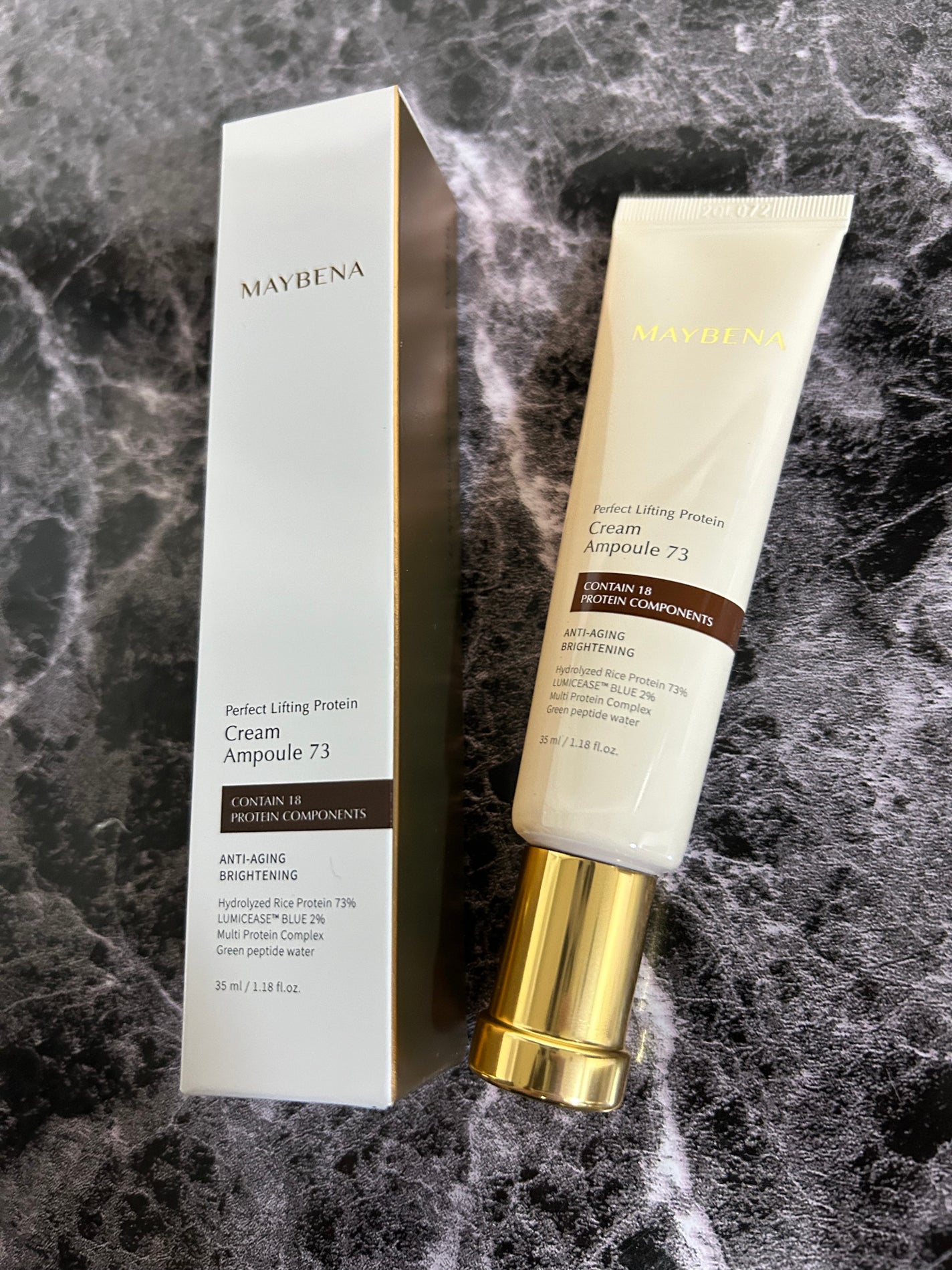 @m0_chan ♡フォロバ100♡ on LIPS 「メイベナ73シワクリーム73WrinkleCareCrem【し..」(1枚目)