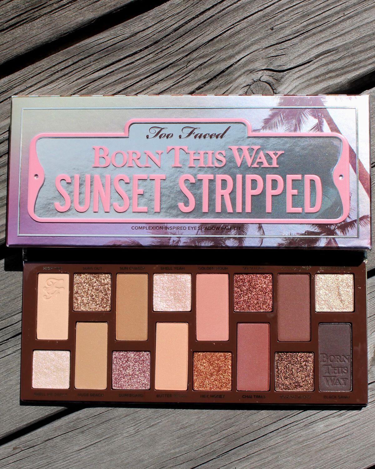 ボーンディスウェイ サンセット ストリップ アイシャドウ パレット/Too Faced/アイシャドウパレットを使ったクチコミ（2枚目）