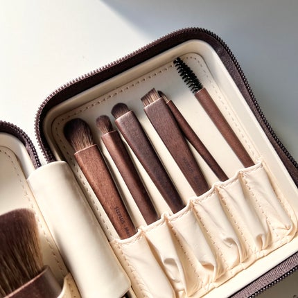 SIXPLUSコラボメイクブラシ 8本セット-UNIQUEシリーズ /SIXPLUS/メイクブラシを使ったクチコミ(4枚目)