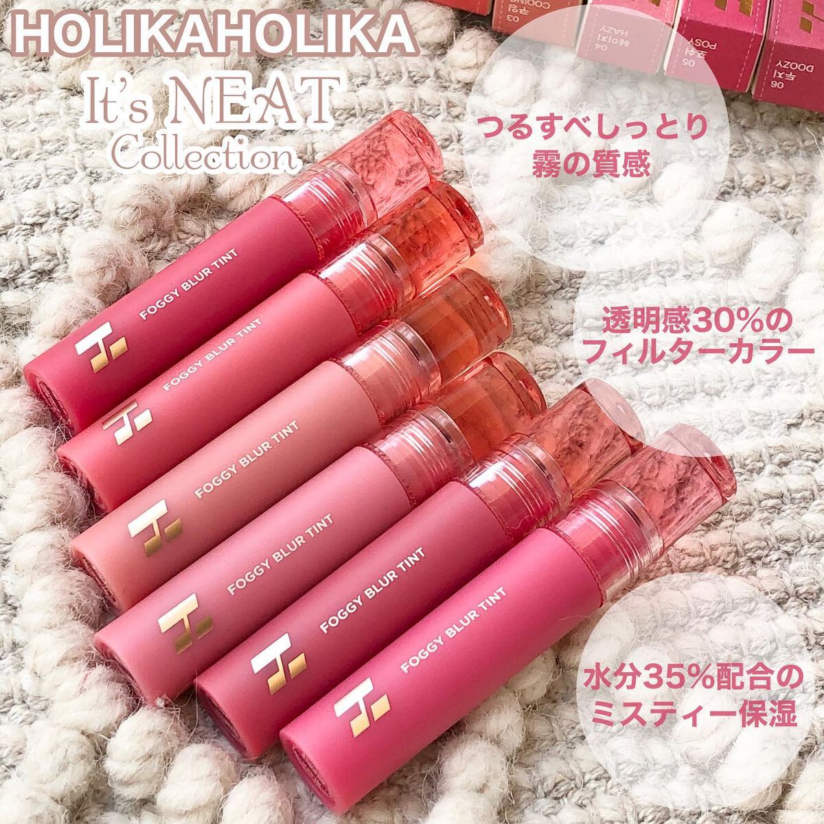 フォギーブラーティント/HOLIKA HOLIKA/リップティントを使ったクチコミ(2枚目)