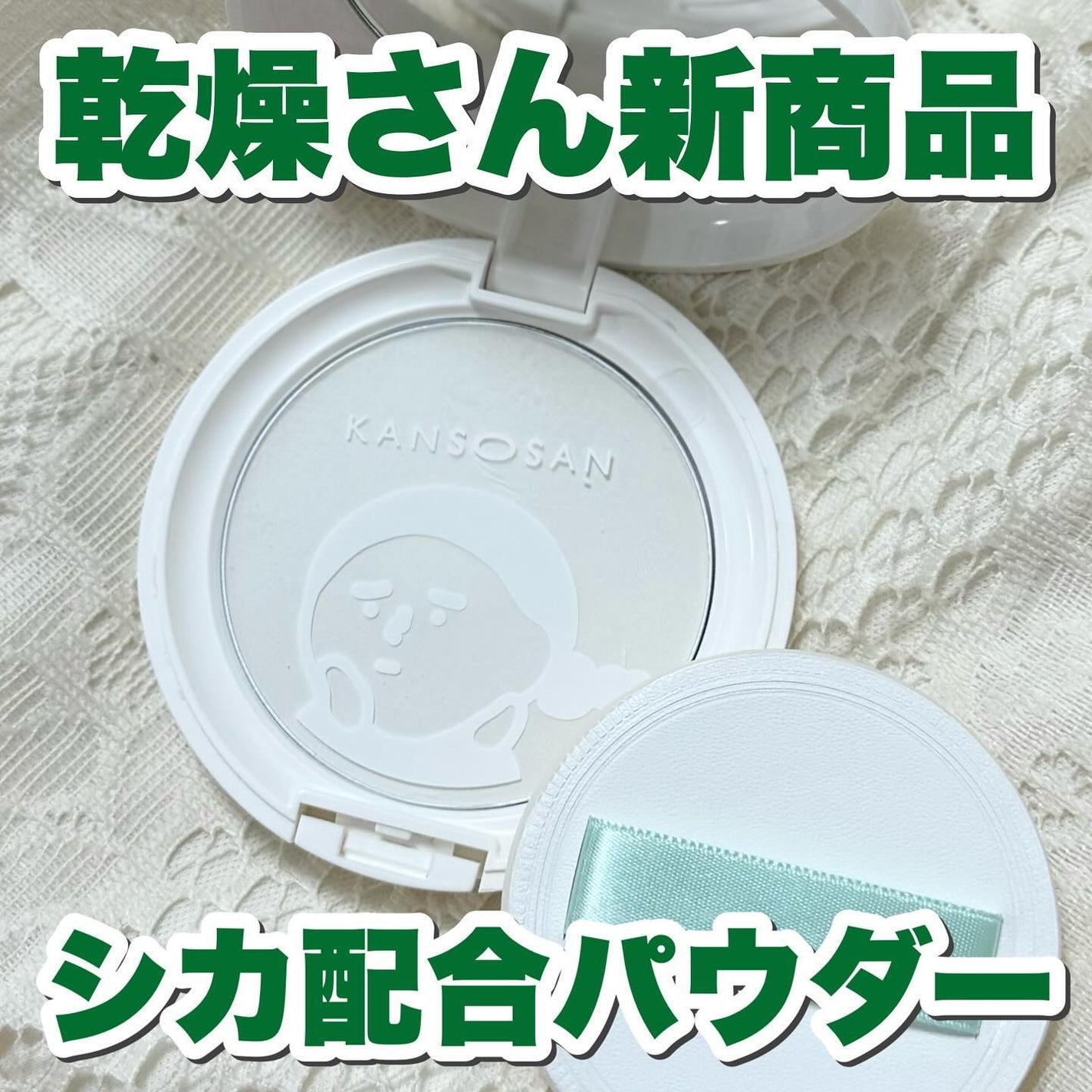 乾燥さん 保湿力プロテクトパウダー/乾燥さん/プレストパウダーを使ったクチコミ(1枚目)