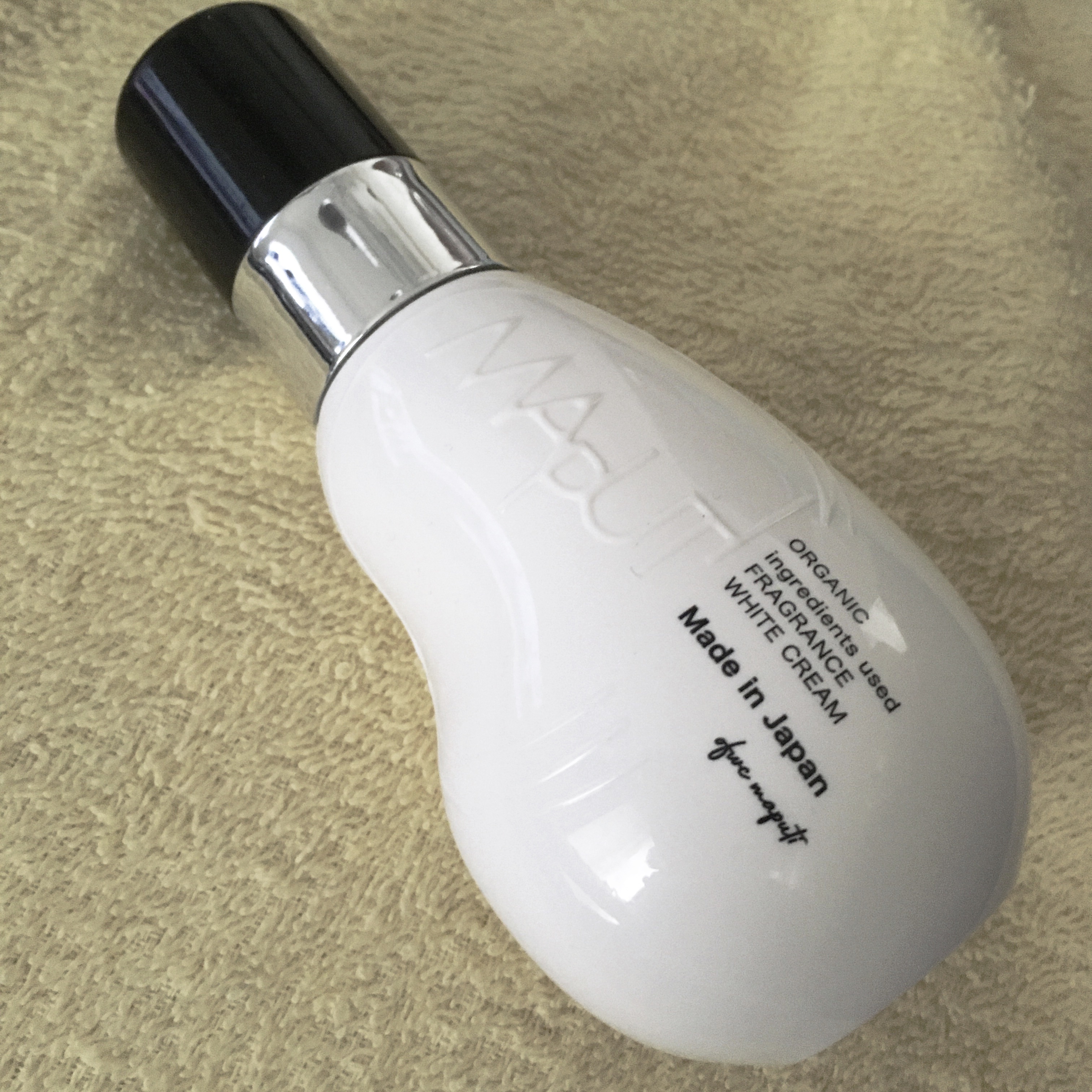 オーガニックフレグランスホワイトクリーム/MAPUTI/デリケートゾーンケアを使ったクチコミ（1枚目）