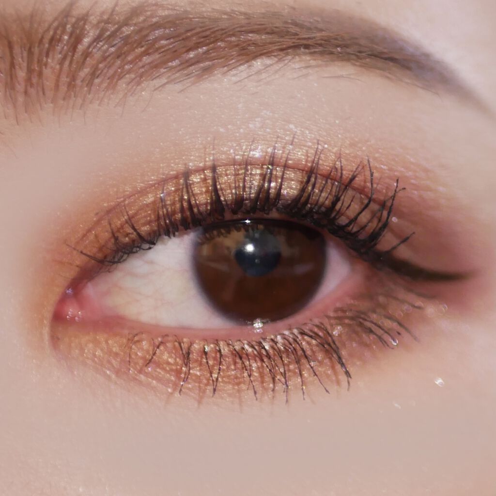 UR GLAM　VELVET EYE COLOR PALETTE ルビーブラウン/U R GLAM/アイシャドウパレットを使ったクチコミ（3枚目）