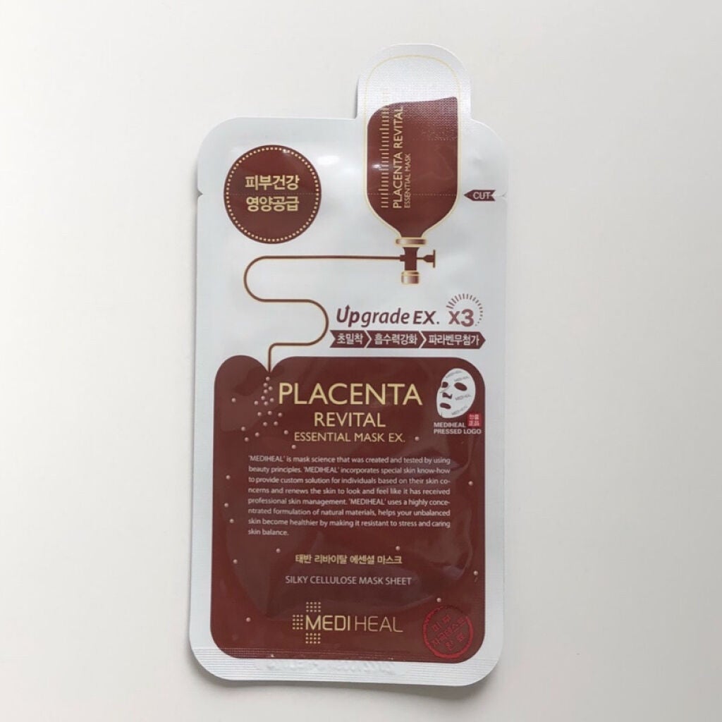 プラセンタ リバイタルエッセンシャルマスクEX/MEDIHEAL/シートマスク・パックを使ったクチコミ(1枚目)