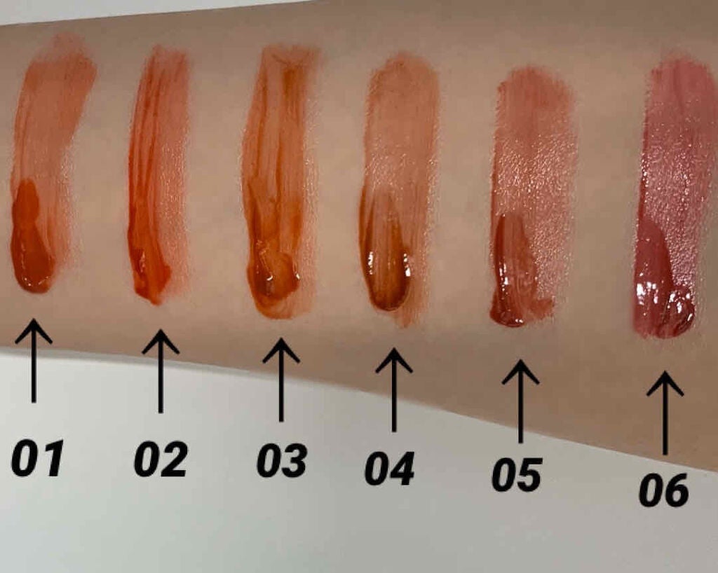 グラスティングウォーターティント/rom&nd/リップティントを使ったクチコミ(2枚目)