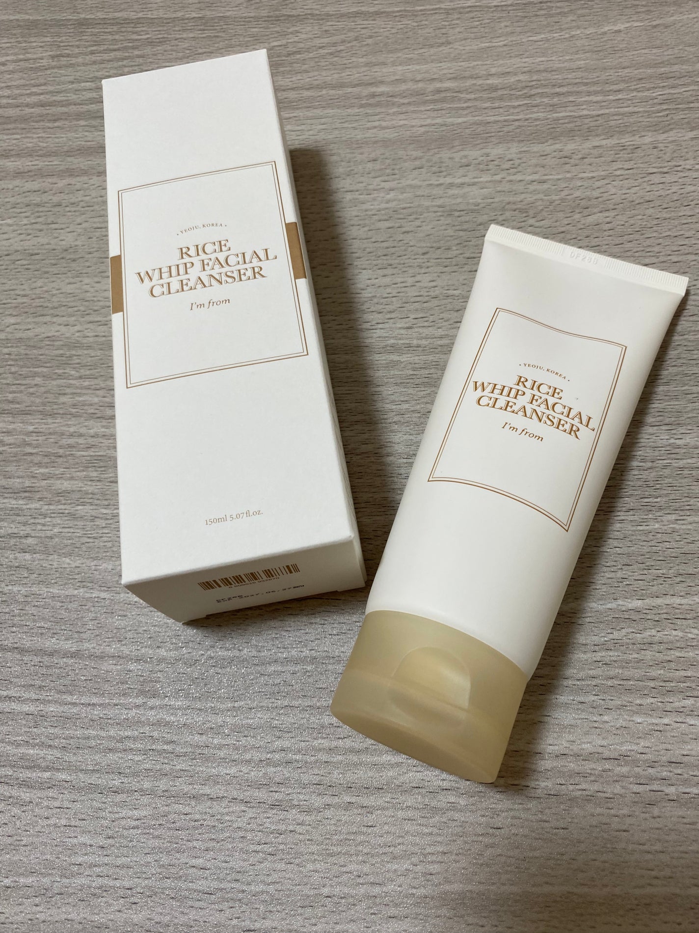ライスホイップフェイシャルクレンザー/I'm from/洗顔フォームを使ったクチコミ(1枚目)