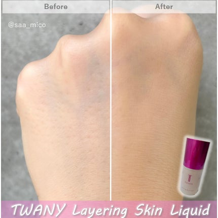トワニー レイヤリングスキンリクイド/TWANY/リキッドファンデーションを使ったクチコミ(4枚目)