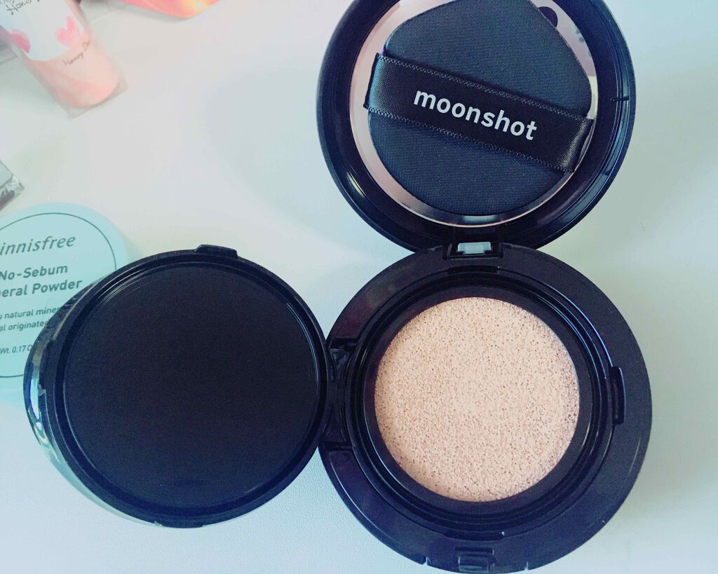 マイクロコレクトフィットクッション/moonshot/クッションファンデーションを使ったクチコミ（2枚目）