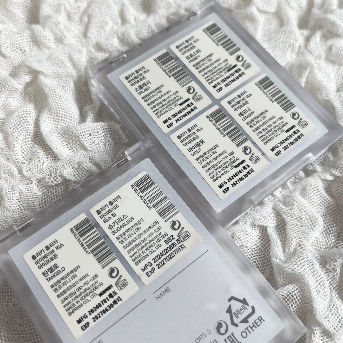 マイフェイブ ピースアイフローズン/HOLIKA HOLIKA/単色アイシャドウを使ったクチコミ(3枚目)