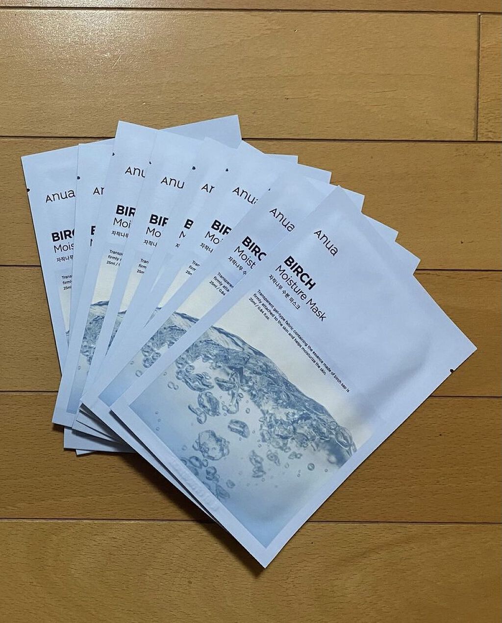 シラカバモイスチャーマスクパック/Anua/シートマスク・パックを使ったクチコミ（1枚目）
