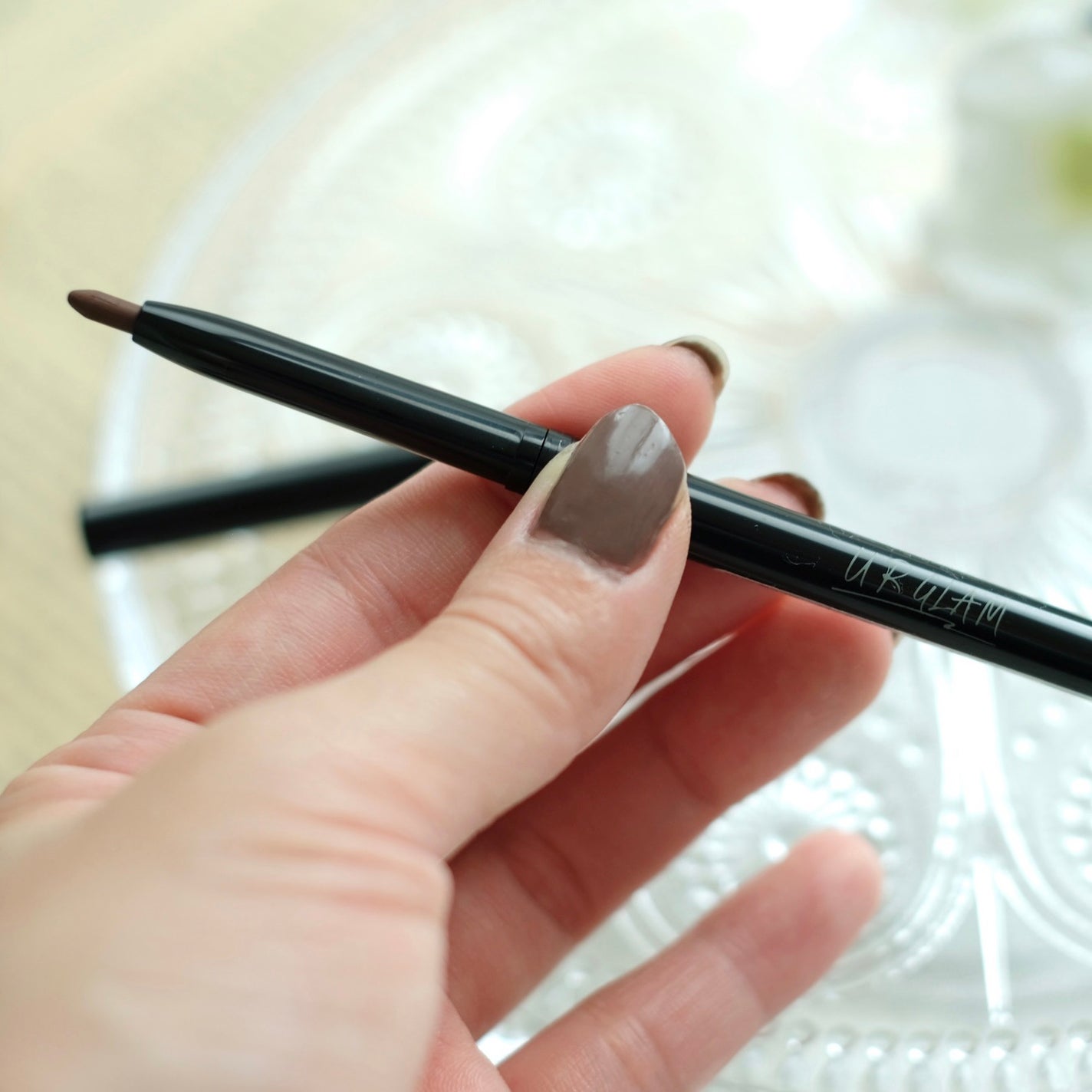 UR GLAM GEL EYELINER/U R GLAM/ジェルアイライナーを使ったクチコミ(1枚目)