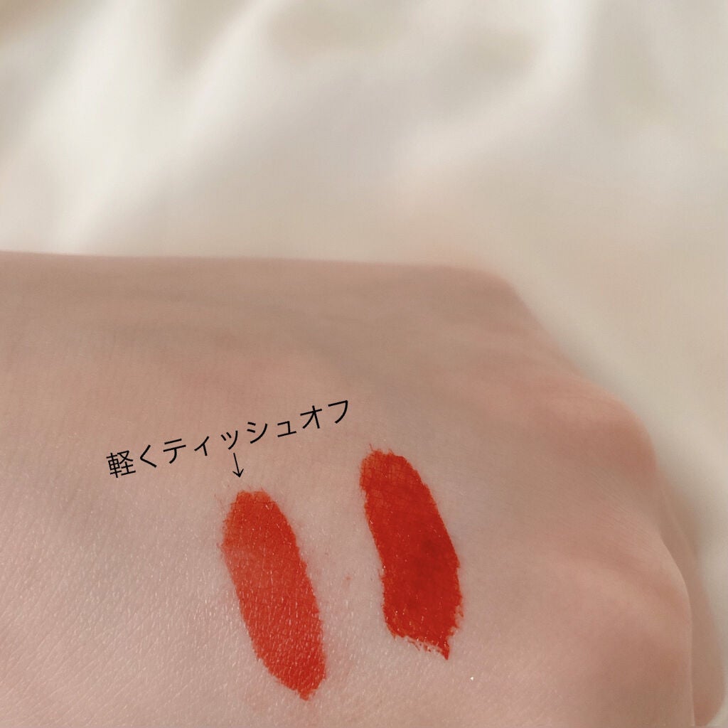 ウォーターアンブレラティント リップ/FAUX PAS PARIS/リップティントを使ったクチコミ(3枚目)