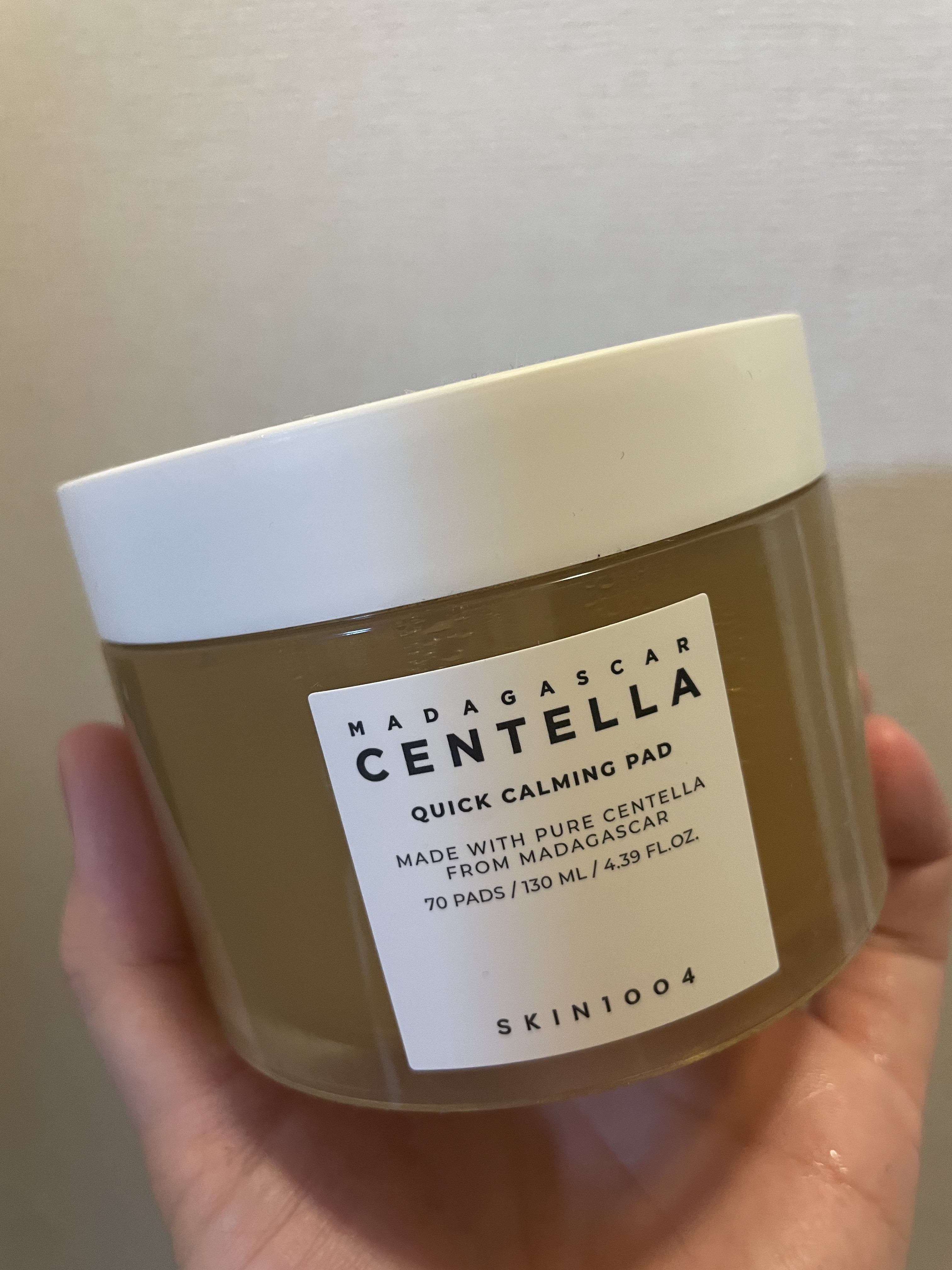 センテラ クイックカーミングパッド/SKIN1004/トナーパッドを使ったクチコミ（1枚目）