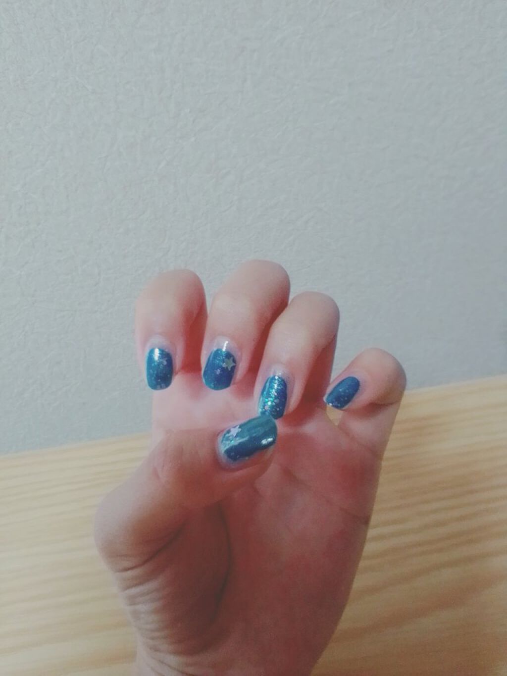 URGLAM　GLITTER GEM/U R GLAM/ジェル・クリームチークを使ったクチコミ（2枚目）